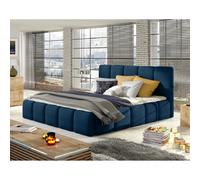 BestMobilier Lucea - 180x200 - Bleu nuit