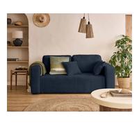 Bestmobilier Miro canapé 2 places - Bleu
