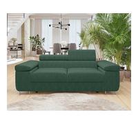 Bestmobilier Pablo canapé droit 2 places - Vert