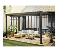 Bestmobilier Pergola bioclimatique - Anthracite