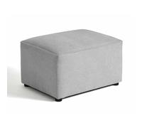 Bestmobilier Pouf Canopy - Gris clair