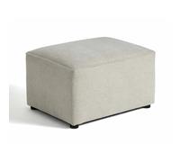 Bestmobilier Pouf rond Canopy - Beige