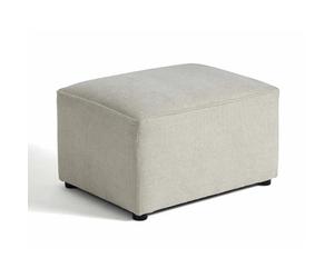 Bestmobilier Pouf rond Canopy - Beige