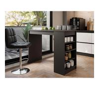 Bestmobilier table bar Drazic - Noir