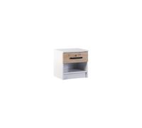 Bestmobilier Table de chevet Hayato - Bois