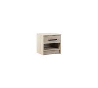 Bestmobilier Table de chevet Hayato - Chêne clair