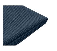 Housse en velours côtelé pour canapé déhoussable Topaze - Bleu