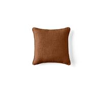 Topaze - coussin - en tissu velours relief - 40x40 cm - Terracotta Terracotta G