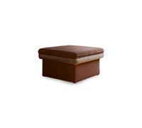 Bestmobilier Wilson pouf de rangement - Terracotta