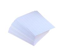 BESTOMZ 150 Fiches de Notes en Papier Rose Lignées, Cartes Index Portables Faciles à Utiliser pour Préparation D'examen et Fiches Mémo Scolaires Couleur Aléatoire