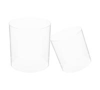 BESTOMZ 2 Pièces Abat-Jour en Verre pour Lampe Vintage de Camping et Huile | Style Rétro Simple, Pare-flamme le Vent, pour Lanternes Anciennes et Éclairage Patio