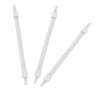 BESTOMZ 3 Pièces Tube Chauffant Quartz 19cm pour Radiateur Électrique, | Céramique Quartz, Chauffage Infrarouge, Installation par Clip, Usage Maison et Atelier, Blanc