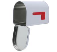BESTOMZ Boîte aux Lettres Style Élégant en Tôle Blanche et pour Présents, Design Polyvalent et Pratique Maison Activités de Jeu en Extérieur
