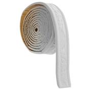 BESTOMZ Bordure de Papier Peint Autocollante Blanche en Mousse, Moulure Murale Auto-adhésive Amovible pour Décoration D'angle Intérieur du Mur, Rouleau Unique pour Maison et Bureau