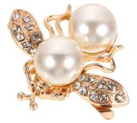 BESTOMZ Boucles Ornées de Strass et Clip Bijoux Chaussures en Alliage et Perles Artificielles, Fixation Solide, Décoration Élégante pour Mariage et Cérémonies