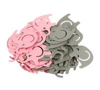 BESTOMZ Confettis et Anniversaires 100pcs Éléphant en Papier Accessoires Photo Adorables pour Décoration de Table Légère pour Fêtes