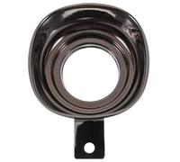 BESTOMZ Entonnoir à Expresso en Acier Inoxydable Noir à Large Ouverture Carrée avec Poignée Ergonomique 1 Pièce pour Cuisine et Remplissage Rapide d’Huiles
