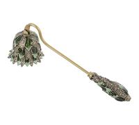 BESTOMZ Éteignoir à Mèche en Métal Manche Long, Accessoire pour Bougie Parfumée, Protège la Mèche et Prolonge la Durée de Vie, pour Décoration Intérieure