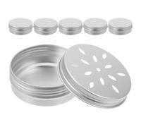 BESTOMZ Kit de Dressage Olfactif Canin 6 Boîtes en Aluminium 60 ML, Design à Filetage Creux, Portable et Polyvalent pour Formation aux Odeurs Chien