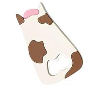 BESTOMZ Ouvre-bouteille Design Aimanté Magnétique Beige en Pvc et Caoutchouc Souple, Résistance Forte Accessoire Bar pour Fêtes D'anniversaire et Noël