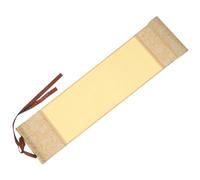 BESTOMZ Parchemin Suspendu en Tissu Beige Rétro et Vintage, Vierge pour Créativité et Calligraphie, Décoration Murale Élégante pour Maison et Artistes