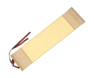 BESTOMZ Parchemin Suspendu en Tissu Beige Rétro et Vintage, Vierge pour Créativité et Calligraphie, Décoration Murale Élégante pour Maison et Artistes
