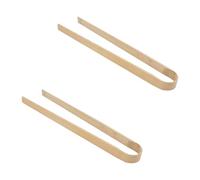 BESTOMZ Pince en Bambou pour Chien 2pcs, Ramasse-crottes Multi-Usage, Garde Mains Propres, pour Nettoyer Déjections Canines et Autres Saletés
