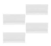BESTOMZ Poignées pour Fenêtre en Plastique Blanc Léger, 4pcs, Faciles à Utiliser, Accessoires pour Stores Enrouleurs Adaptés pour Bureau et École