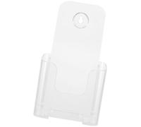 BESTOMZ Présentoir Mural Simple et Flexible en Acrylique Transparent Organisateur de Bureau pour Rangement pour Dossiers et Magazines
