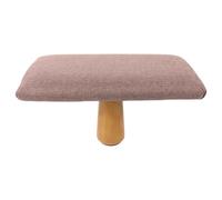 BESTOMZ Tabouret de Contemplation à Genoux en Bois, Siège Seiza | Rembourré, Support Stable et Compact, pour Prière à Domicile, Usage Adulte, Coloris Kaki