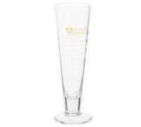 BESTonZON 1 Pc tasse à mesurer en verre semelle epaisse verre gradué gobelet scientifique distributeur de liquide à bécher conique un cruche d'eau tasses à mesurer