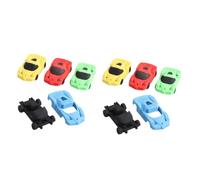 BESTonZON 16pièces Gommes Forme De Voiture pour Garçon Fille Gommes Amusantes Détachables Stationery pour Élèves Et Étudiants