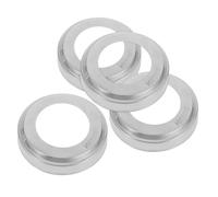 BESTonZON 4 Pièces Écussons Acier Inoxydable pour Escaliers De Piscine Couvre-Anneaux De Balustrade Tubulaire Accessoires Robustes pour Escaliers Et Maincourantes De Piscine Enterrée