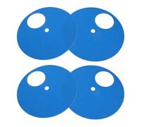 BESTonZON 4 Pièces Pastilles Scratch Adhésives pour Chiens et Chats Dos Autocollant, Papier de Verre Léger 27,5x27,5 Cm pour Usage Domestique et Animalerie