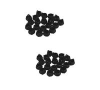 BESTonZON 40 Pièces Halloween Sorcière Chaudière Mini Chaudron Jouet Mini Chaudron Pots Halloween Miniature Chaudron Pots Mini Maison Jouets Halloween Miniature Maison Accessoires Petit