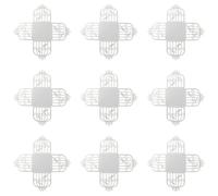 BESTonZON 50 Pièces Emballage pour Chocolat en Papier Argenté, Tasses à Truffes et Contenants Dragées Mariage, pour Fêtes et Emballage de Bonbons