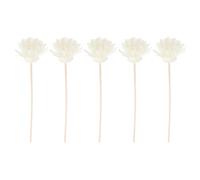 BESTonZON 5ensemble Lot de Bâtonnets Diffuseur Rotin Naturel au Chrysanthème Recharges Bâtons Huile Essentielle Aromathérapie Tiges Parfumées pour Diffuseur Arômes Maison