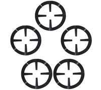 BESTonZON 5pièces Support De Casserole Fonte De Racks Antidérapants Pour Cuisinière à Pour Cafetières Et Ustensiles De Cuisine Résistant Stable Utilisation Domestique