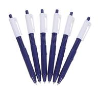 BESTonZON 6 Pièces Stylo Plume Mini à Eau Spray Compact Portable pour Écriture et Farces Bleu Blanc Fêtes et Bureau