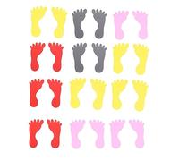 BESTonZON Autocollants D'empreintes De Pas Auto-adhésifs Pour Garçon Et Filles, Lot De 15 Paires, En Pvc Coloré, Décoratif Et Antidérapant, Adaptés Pour Crèche, École Maternelle Et Aire De Jeux