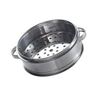 BESTonZON Cuiseur Vapeur et Corps Épaissi en Acier Inoxydable avec Évent de Vapeur Design Ergonomique Accessoire la Cuisine Pratique Maison Cuisine