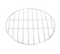 BESTONZON Grille de cuisson ronde en acier inoxydable - 25 cm