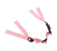 BESTonZON Jugulaire pour Casque de Sécurité Rose en Nylon et Métal avec Sangle Inférieure Ajustable de Y pour Activités Extérieures et Environnements de Travail