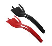 BESTonZON Lot de 2 Spatules à Œufs et Steak 23 Cm Nylon Résistant Chaleur Multifonction la Cuisine Maison Restaurant Cuisson Pancakes Crêpes Outils Cuisine