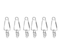 BESTonZON Lot de 6 pinces à escargots en acier inoxydable - Outils de cuisine polyvalents pour escargots, salades et plus - Faciles à nettoyer