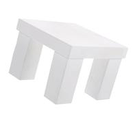 BESTonZON Mini Tabouret en Bois Support Carré pour Décoration Et Studio Photo Bébé 100 Jours