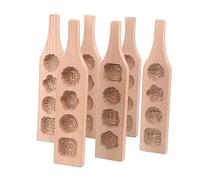 BESTonZON Moule à Gâteau Bois Pour Moon Cakes Et Gâteaux De Haricots Verts Ustensile De Cuisine Pour Pâtisserie Maison Outil De Cuisson Amusant Et Pratique