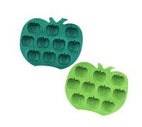 BESTONZON Moule à glaçons en Silicone en Forme de Pomme (Couleur aléatoire)