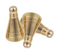 BESTonZON Moule à Parfum en Laiton Or, Finement Travaillé et Facile à Utiliser, Lot de 3 Pièces pour Fabrication de Cônes de Parfum de Tour, Décoration Intérieure