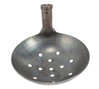 BESTonZON Pelle à Tamis en Fer Grosse Capacité Robuste pour Nettoyage des Boues et Égouts Conception Verticale à Pelle Fuyante, Usage Professionnel en Construction et Maison